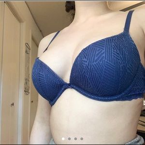Aerie Blue Push Up Bra